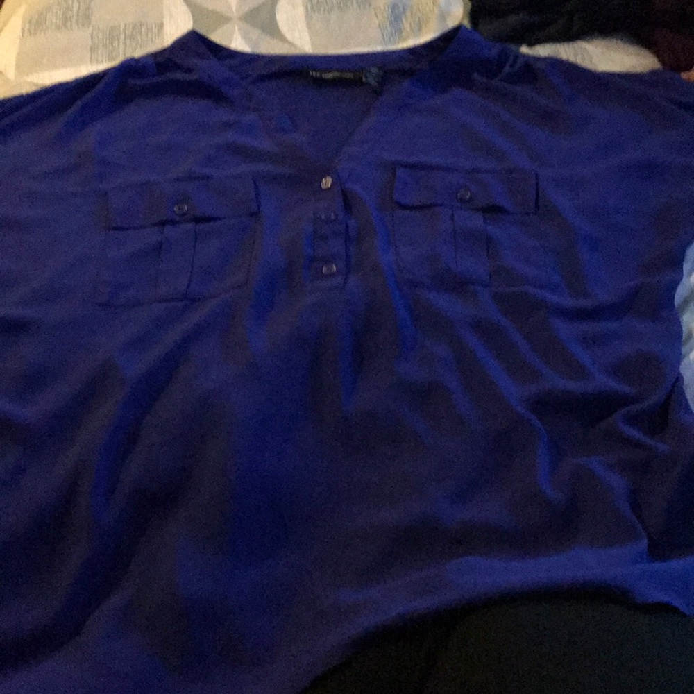 Blue blouse